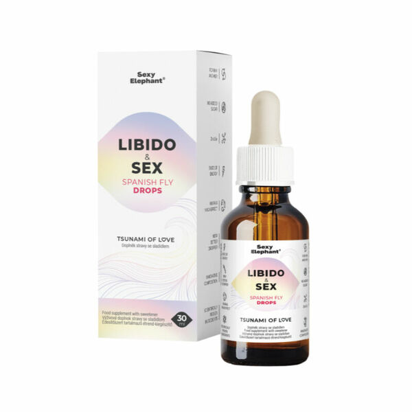 Sexy Elephant Španělské mušky Růžový Slon Extra STRONG+ (30 ml) porovnání ceny