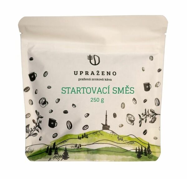 Upraženo Startovací směs pražená zrnková káva 250 g porovnat ceny