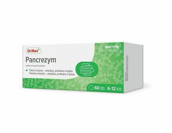 Dr. Max Pancrezym 60 tablet porovnat ceny