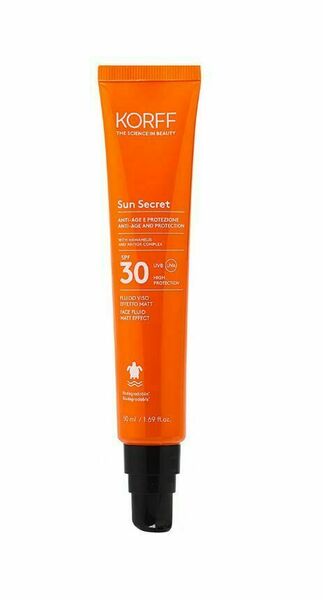 KORFF Sun Secret Pleťový fluid s matujícím efektem SPF30 50 ml porovnat ceny