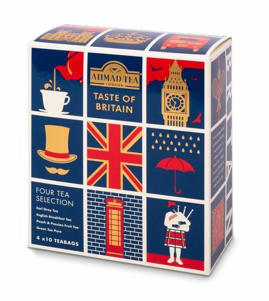 Ahmad Tea Taste of Britain porcovaný čaj 40x2 g porovnat ceny