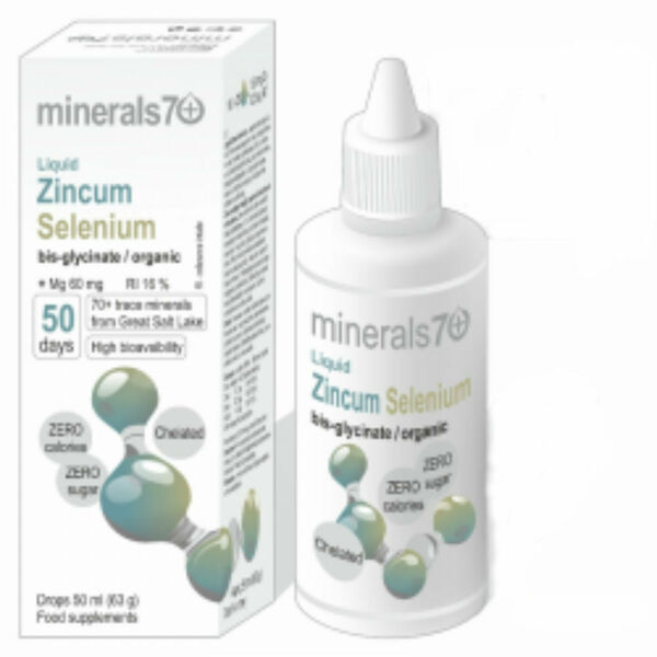 MINERALS70 Liquid Zincum/Selenium 50 ml porovnat ceny