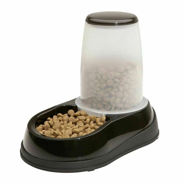 Maelson Miska na krmivo se zásobníkem na 1500g krmiva - černo-bílá 21x35x28cm porovnat ceny