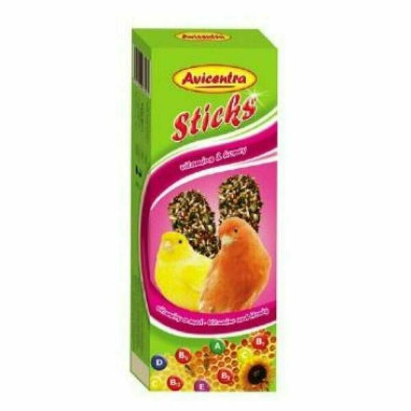 AVICENTRA tyčinky kanár - vitamín + med 2 kusy porovnat ceny