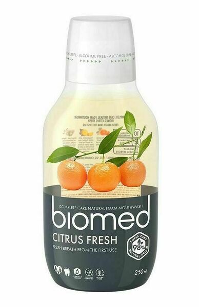BIOMED Citrus Fresh ústní voda 250 ml porovnat ceny