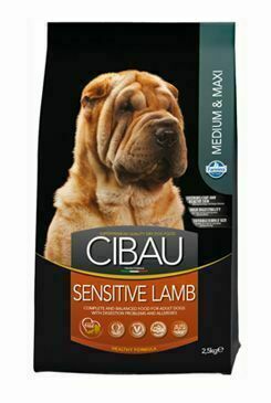 Cibau Adult Sensitive Lamb&rice 2,5kg porovnat ceny