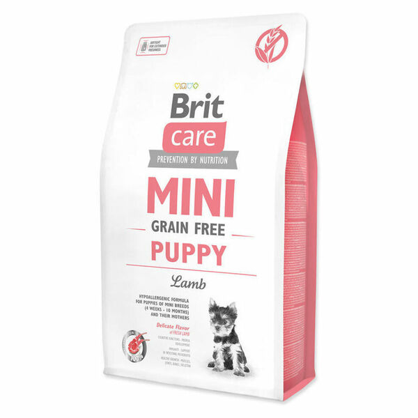 BRIT Care Mini Grain Free Puppy Lamb granule pro štěňata mini plemen 1 ks, Hmotnost balení: 7 kg porovnat ceny