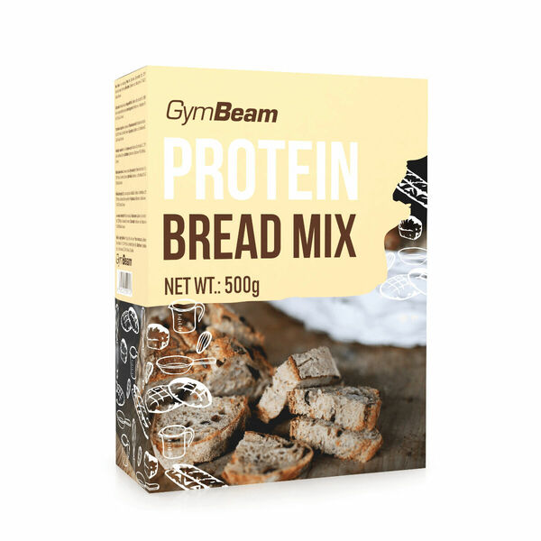 GymBeam Proteinový chléb Protein Bread Mix přírodní 500g porovnat ceny