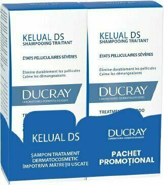 Ducray Kelual DS pečující šampon proti lupům 2 x 100 ml porovnání ceny