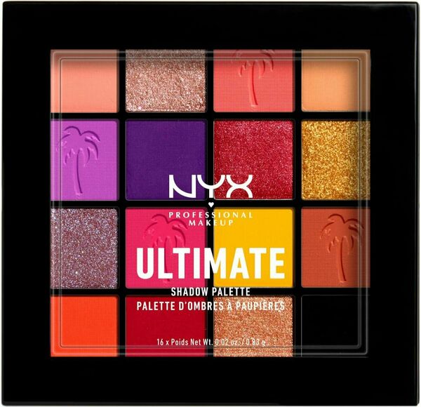 NYX Professional Makeup Ultimate Shadow Paletka 16 očních stínů - Festival 13,28g porovnat ceny