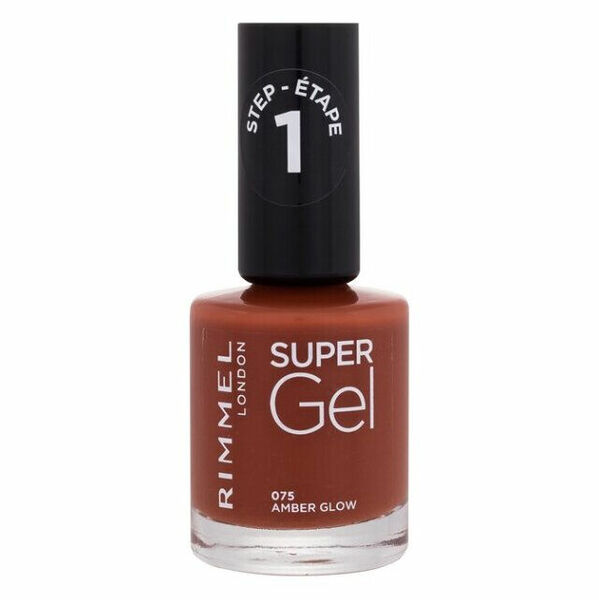RIMMEL LONDON Super Gel lak na nehty Step1 075 Amber Glow 12 ml porovnat ceny