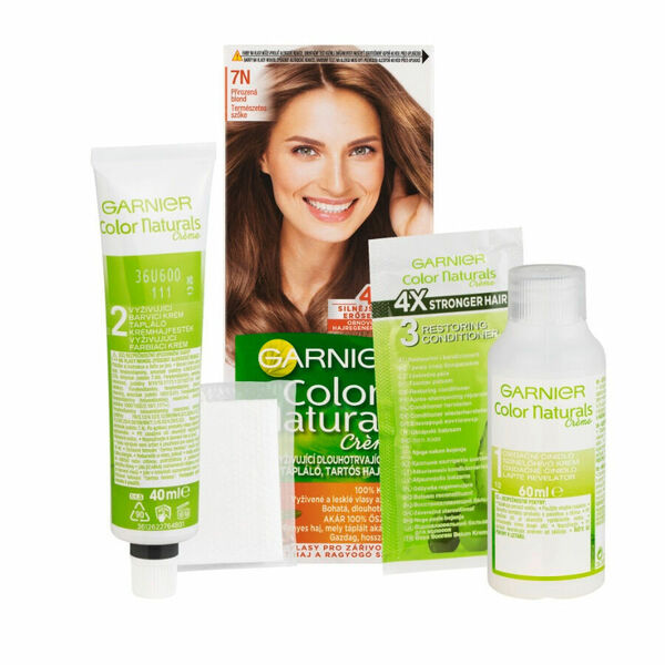 Garnier Color Naturals Permanentní barva na vlasy 7N přirozená blond porovnat ceny