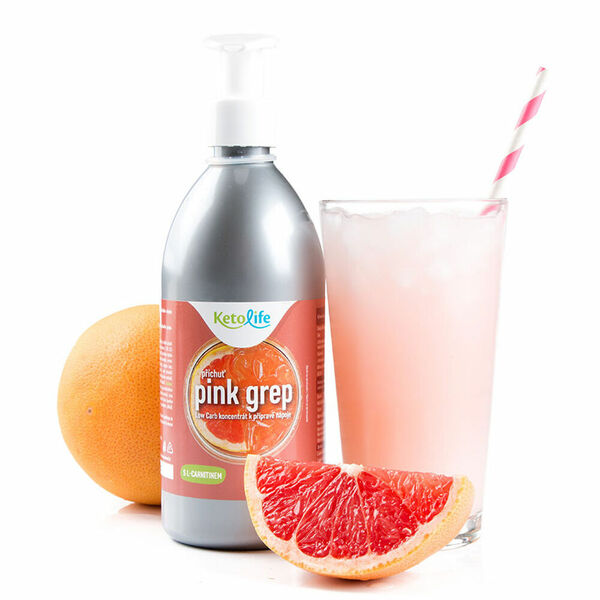 KETODIET Sirup bez cukru s příchutí Pink grep 500 ml porovnat ceny