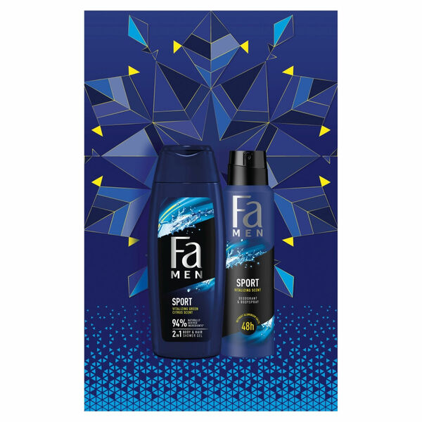 FA Dárkové balení pro muže Sport sprchový gel a deodorant 250 ml + 150 ml porovnat ceny