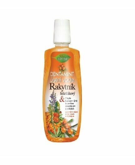 BIO BIONE Dentamint Rakytník ústní voda 500 ml porovnat ceny