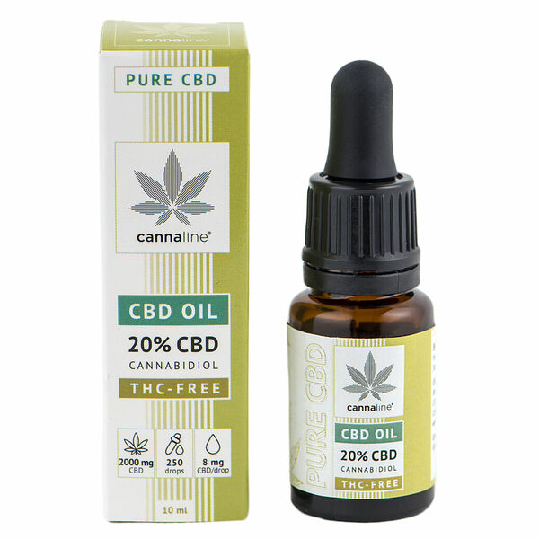 Cannaline CBD olej 20% bez THC 10ml porovnat ceny