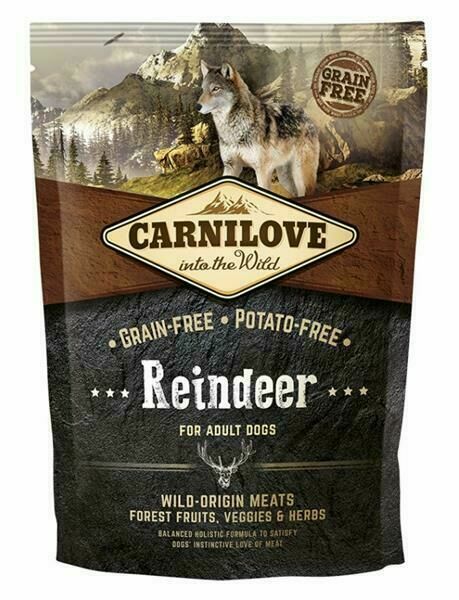 Carnilove Dog Adult Reindeer Grain Free 1.5 kg porovnat ceny