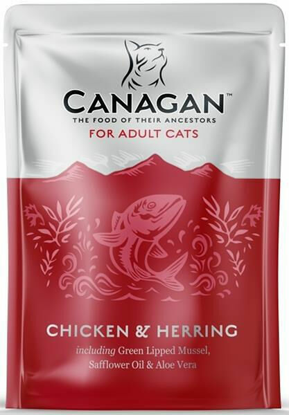 CANAGAN Chicken & herring kapsička pro kočky 85 g porovnat ceny