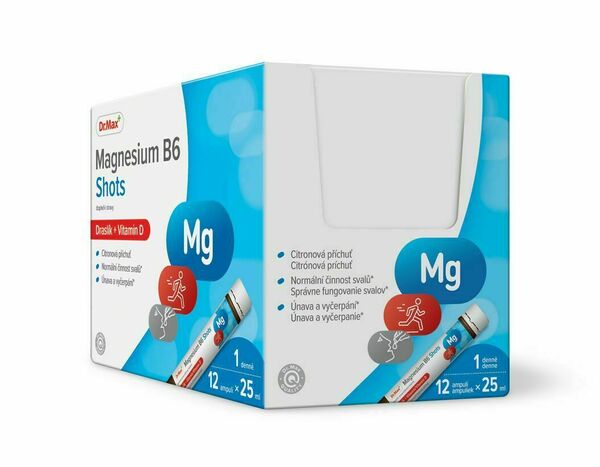 Dr.Max Magnesium B6 Shots 12x25 ml porovnat ceny