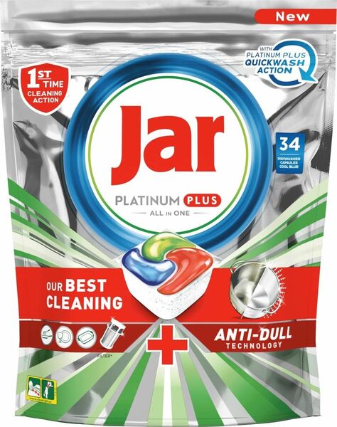 Jar kapsle na nádobí Platinum Plus All in 1 QuickWash 34ks porovnat ceny