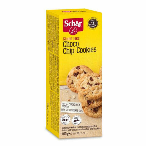 SCHÄR Choco Chip Cookie Sušenky bez lepku 100 g porovnat ceny