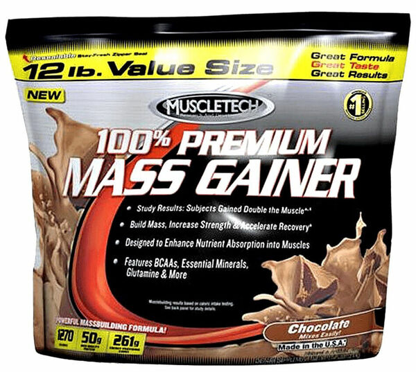 Muscletech 100% Premium Mass Gainer chocolate 5440g porovnat ceny