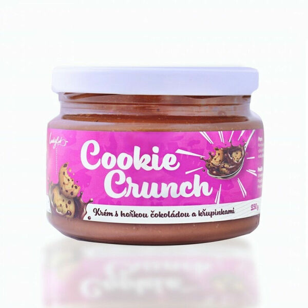 LADYLAB COOKIE CRUNCH - Lískovo-arašídový krém 250 g porovnat ceny