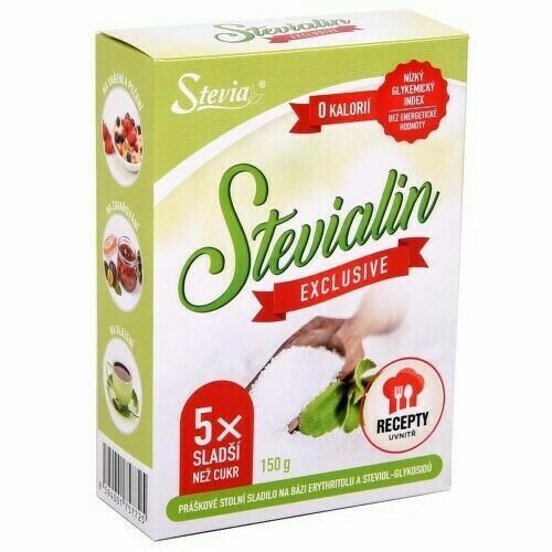 Stevialin Exclusive stolní sladidlo 150g porovnat ceny