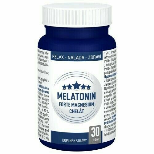 Melatonin Forte Magnesium Chelát Tbl.30 Clinical porovnat ceny