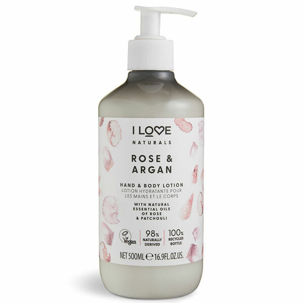 I LOVE Naturals Tělové mléko 500 ml - růže & argan porovnat ceny