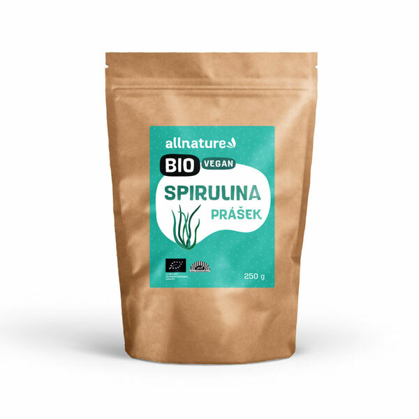 ALLNATURE Spirulina prášek BIO 250 g porovnat ceny