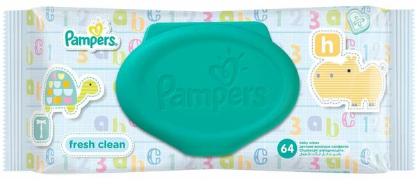 Pampers Baby ubrousky Fresh Clean 64ks porovnat ceny