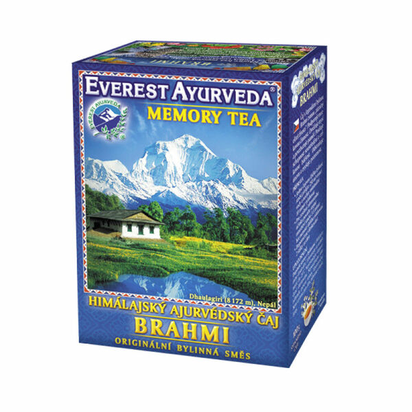 EVEREST AYURVEDA Brahmi povzbuzení mozkové činnosti 100 g sypaného čaje porovnat ceny