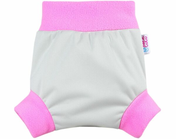 Petit Lulu - pull-up svrchní kalhotky, vel.XL, šedé/růžové porovnat ceny
