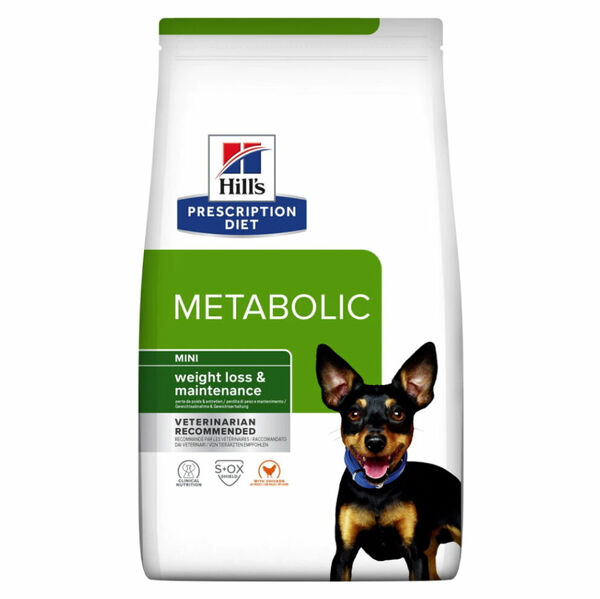 HILL'S Prescription Diet Metabolic Mini granule pro psy 1 kg porovnat ceny