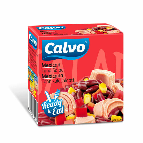 CALVO Mexický salát s tuňákem 150 g porovnat ceny