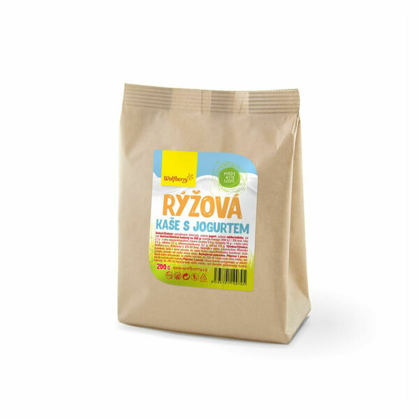 WOLFBERRY Rýžová kaše s jogurtem 200 g porovnat ceny