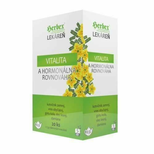 HERBEX lékárna Vitalita a horm.rovnováha n.s.20x3g porovnat ceny