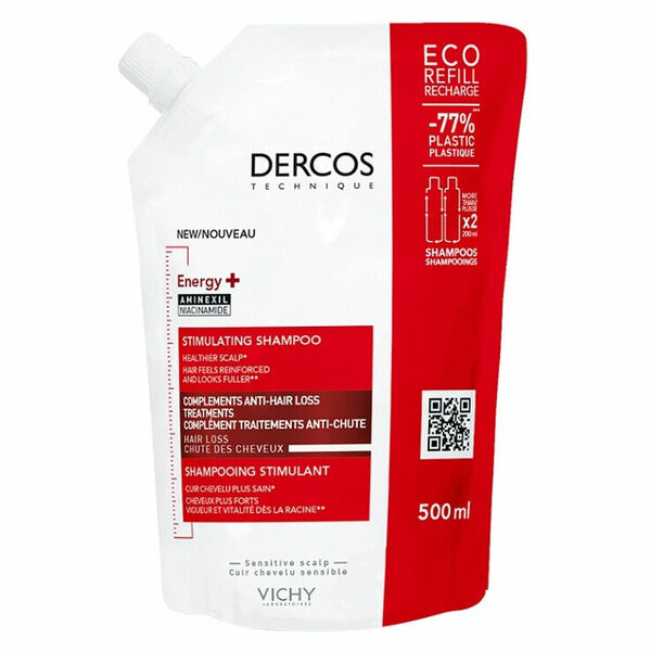Vichy Dercos Energy+ šampon Náplň 500ml porovnat ceny