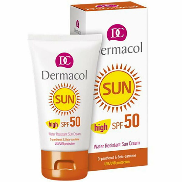 DERMACOL Sun WR Sun Cream SPF 50 Opalovací krém na obličej pro ženy 50 ml porovnat ceny