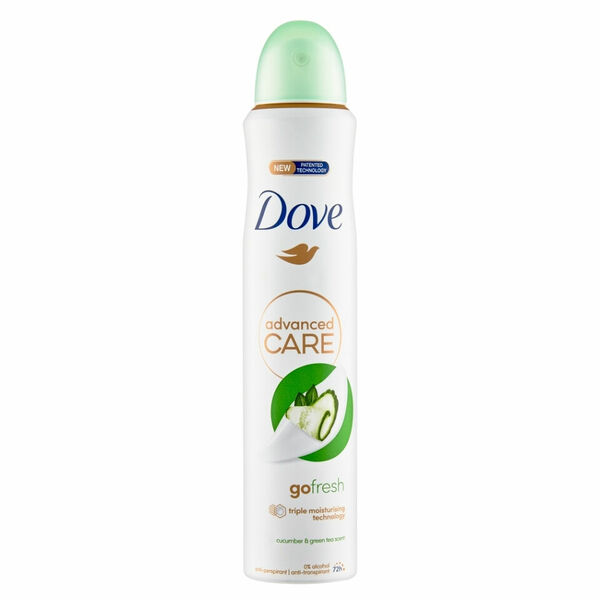 DOVE dvanced Care Go Fresh Okurka & Čaj antiperspirant sprej 200 ml porovnat ceny