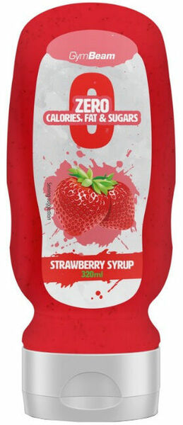 GymBeam Strawberry Syrup 320 ml strawberry porovnat ceny