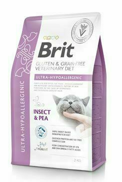 Brit Vd Cat Gf Ultra-hypoallergenic 2kg porovnat ceny