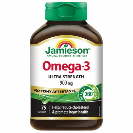JAMIESON Omega-3 Ultra 900mg cps.75 porovnat ceny