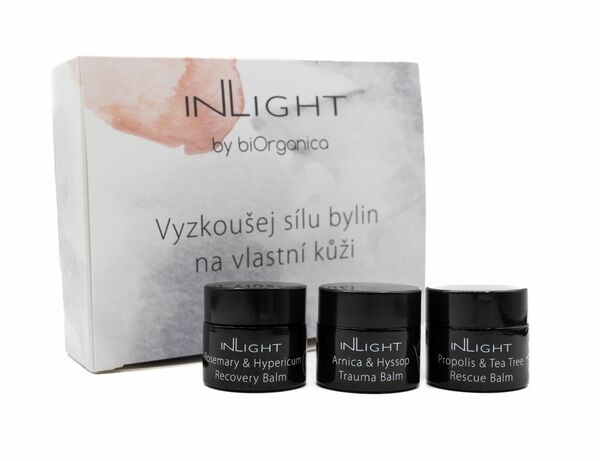 Inlight BIO Multifunkční bylinné balzámy sada 3x7 ml porovnat ceny