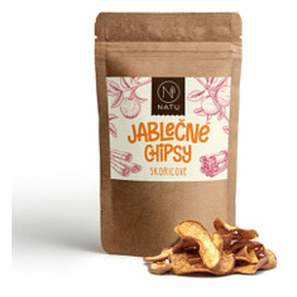 NATU Jablečné chipsy skořicové 45 g porovnat ceny