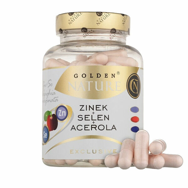 Golden Nature Exclusive Zinek+Selen+Acerola 100 kapslí porovnat ceny