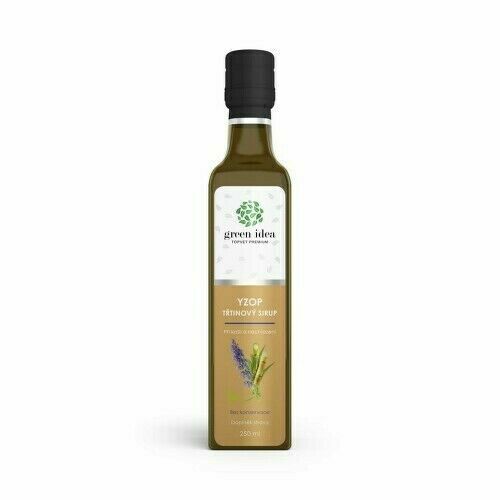 Green Idea Sirup Yzopový Třtinový 250ml porovnat ceny