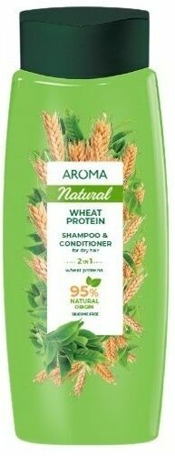 Aroma Šampon a kondicionér 2v1 na suché vlasy Pšeničný protein 400ml porovnat ceny