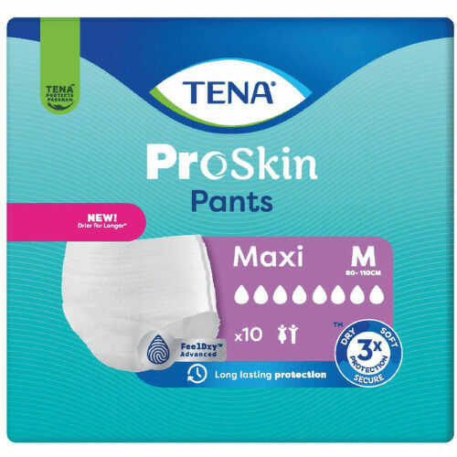 TENA Proskin Pants Maxi M Inkontinenční kalhotky 10ks porovnat ceny